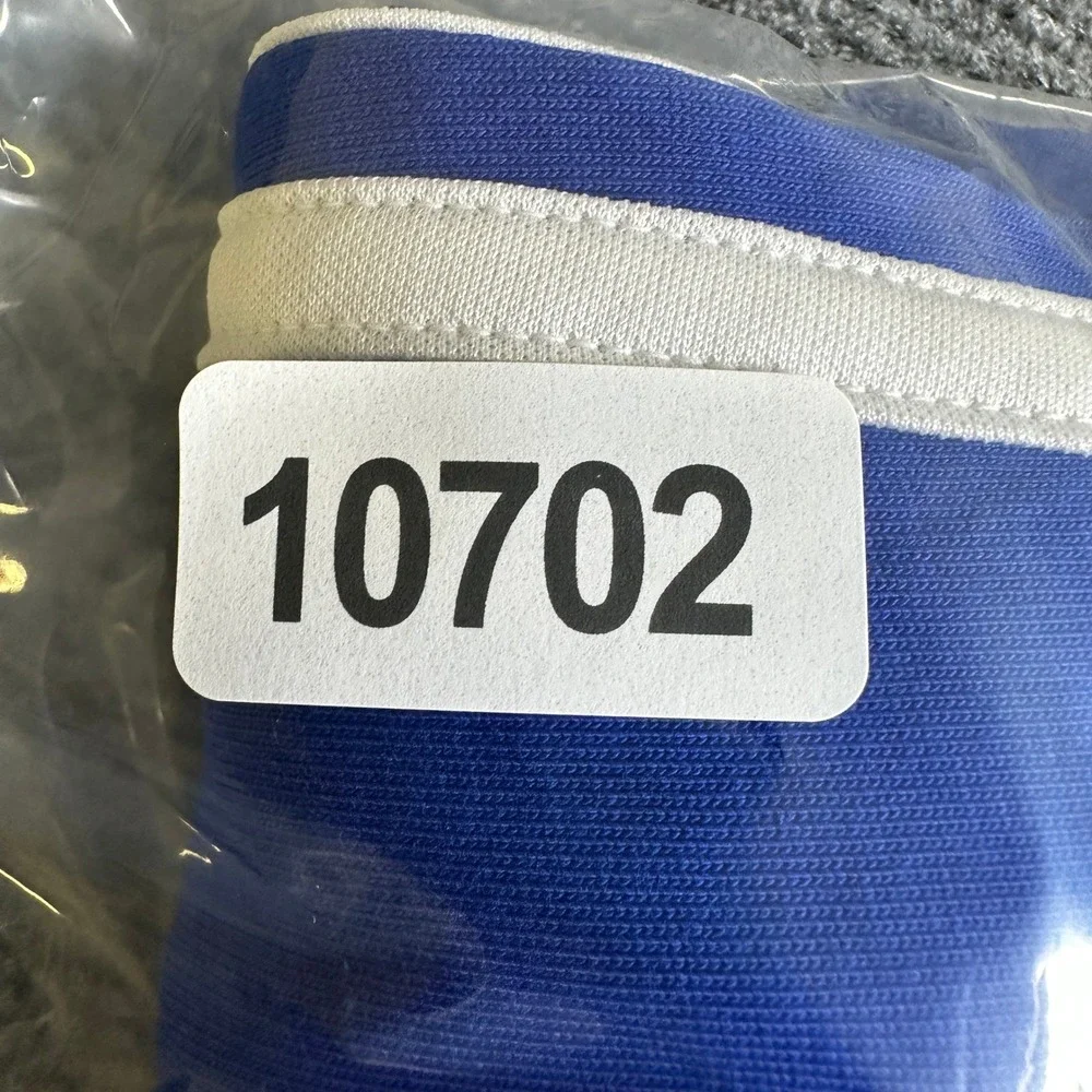 Adidas Mens 2XL Royal Blue 3-Stripe Athletic Shorts Drawstring Pockets